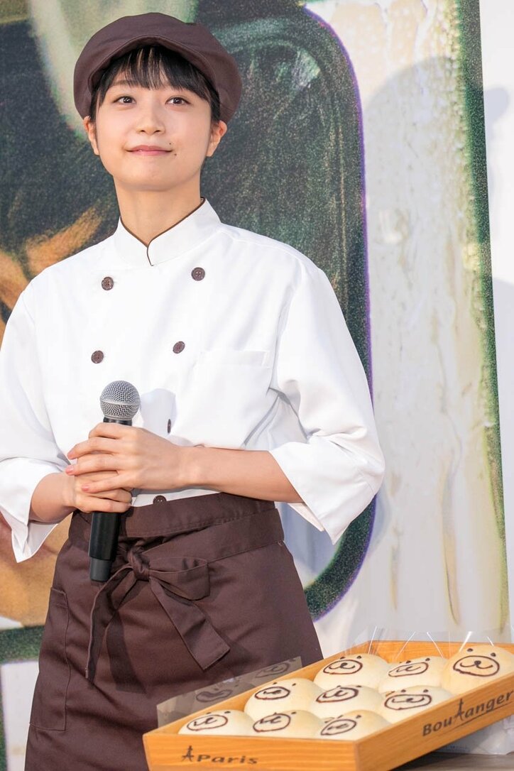 深川麻衣がパン屋1日店長に就任、”モヤキュン”濃く出てる初主演映画をPR