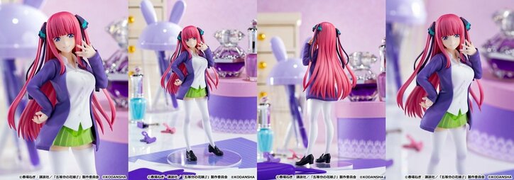 アニメ「五等分の花嫁∬」一花&二乃が大人っぽく立体化!お手頃価格のフィギュアシリーズから登場