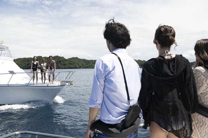 清楚系スレンダー美女、男の気持ちを察しライバルの前で涙「私を待ってたわけじゃない」『シャッフルアイランド Season3』#6