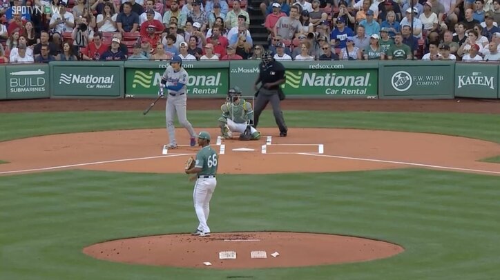 【映像】直撃せずホッ…爆速ファールで絶叫→“まさかの表情”