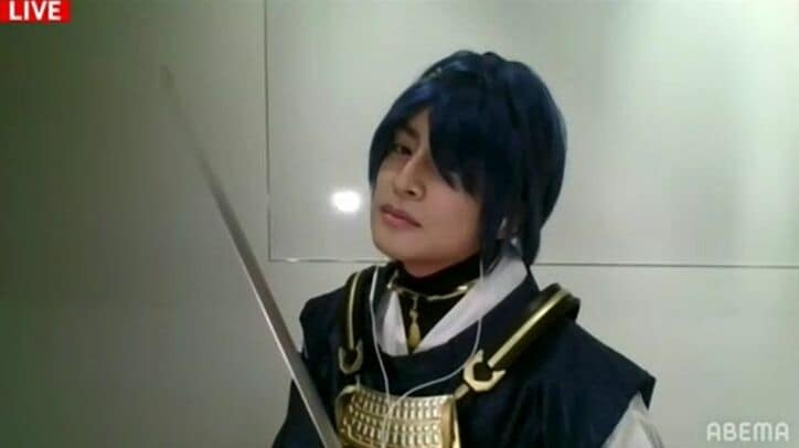 白濱亜嵐、『刀剣乱舞』三日月宗近のガチコスプレに「カッコよすぎる」と絶賛の嵐！