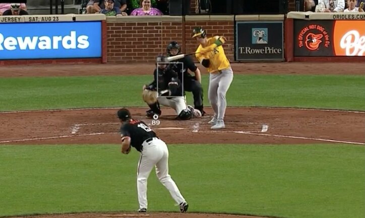 【写真・画像】ウソでしょ…！？大谷翔平、弾丸ライナーが“爆速到達”「エグすぎる」 相手外野手が打球を止めれない「捕れる選手いないだろ」　1枚目