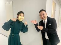 かまいたち山内、剛力彩芽との2ショットを公開し「うわぁ顔小さい」「相変わらず可愛い」の声