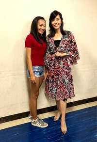 早見優『親子共演』