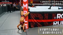 失格寸前の女子レスラー、驚異の身体能力を発揮「おぃ、マジかよ」実況驚愕 “逆立ち”による大復活 予測不可能な『ロイヤルランブル』とは