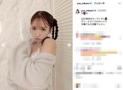三上悠亜のスタイル抜群なビキニ姿＆三つ編みヘアにファン悶絶「かわいい天才」「セクシーできれい」