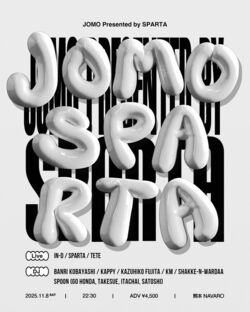 SPARTAが地元・熊本で自身によるイベント『JOMO』を開催。in-d、KM、Teteなどが出演