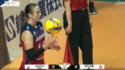 女子バレー、指で“どんだけ”回す？ サーブ前の高速ルーティンがめっちゃすごいと話題