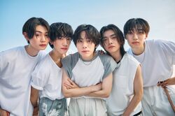 山下幸輝、宮武颯、鈴川直弥、池田優斗、鈴陽向　新・5人組ボーイズグループ「WILD BLUE（ワイルドブルー）」TGCで初パフォーマンス決定