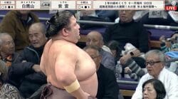 「ぱっくり」「割れてる」激闘終えた力士の姿にファン驚き 十両の取組でアクシデント「ぶちかましの証」称賛の声も