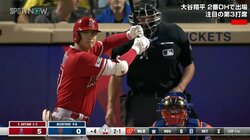 ショウヘイ、弁償してね！大谷翔平、電光掲示板破壊の特大ファウルにスタッフがアメリカンジョークで“お返し”