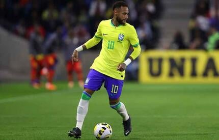 カタールW杯が最後かもと語るネイマール、ブラジル代表に名前を呼ばれ