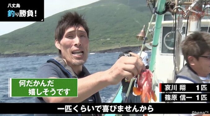哀川翔vs篠原信一、プライドを賭けてガチンコ釣り対決 3枚目