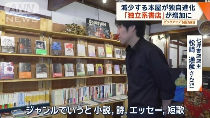 七坪書店　店主　松崎通彦さん