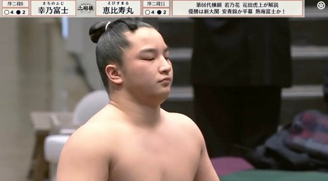 “俳優顔“の19歳力士