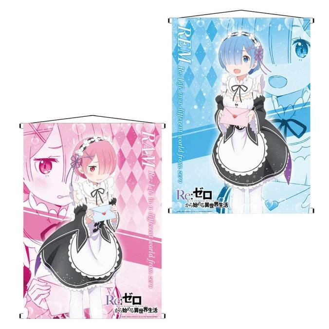 アニメ『リゼロ』手紙を持ったレム＆ラムの郵便局限定オリジナルグッズ登場 6枚目