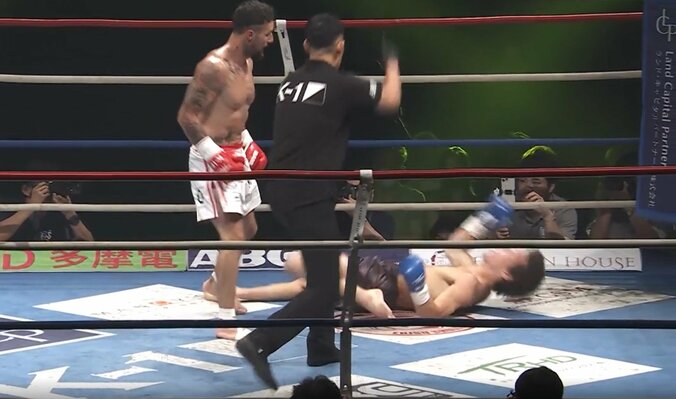 衝撃KOを演じた木村ミノル