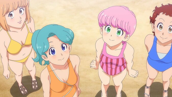 海水浴場にやってきた唯たち女子組だが…アニメ『ハイスクール！奇面組』第8話あらすじ＆先行カット公開 3枚目