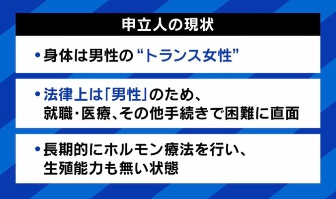 性別変更に手術要件は違憲か？ 最高裁が判断へ「“お医者さん頼み”の運用も問題では」 5枚目