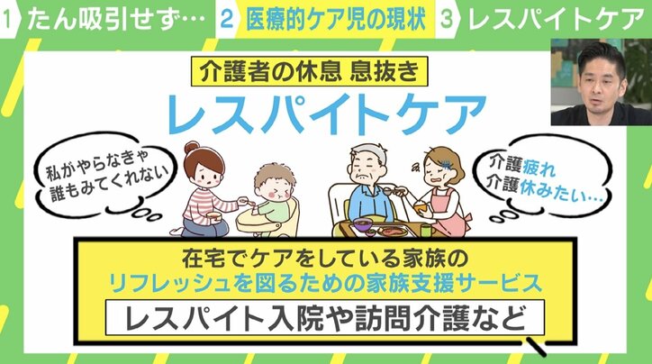 介護者の休息 息抜き「レスパイトケア」