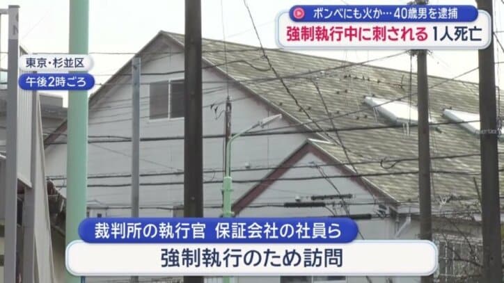 強制執行のため訪問