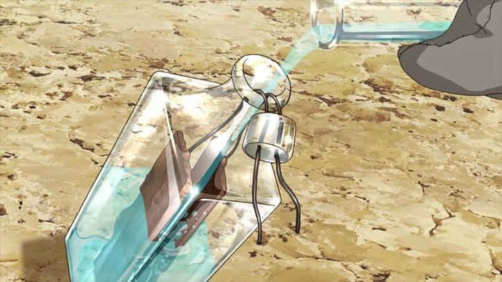 アニメ「Ｄｒ．ＳＴＯＮＥ」第21話、先行カット＆あらすじ公開 ケータイ作りに必要な耐熱素材を見つけれずにいた千空…