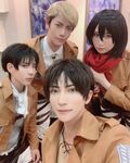 台湾コスプレイヤー・越尊、人気キャラ勢揃いの「進撃の巨人」合わせに「amazing!」と海外ファン歓喜