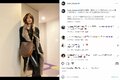 工藤静香、レザーパンツを使った“ブラックコーデ”を公開 ファンから「本日も素敵」「魅力的」と称賛の声