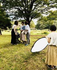 堀ちえみ『撮影風景です！』