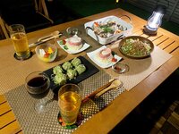 つちやかおり『テラスご飯✨』