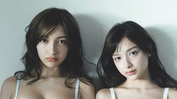 “伝説のシスターズ”Erika・百瀬まりな、セクシーで美しいヴィーナスの肢体 『週プレ』表紙・巻頭グラビア
