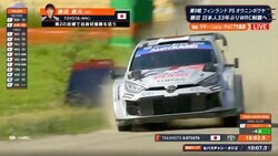 世界ラリーで32歳日本人が「オジエ超えた！！」 “乾坤一擲”の「-0.4」 特大ジャンプで猛アタック…2位射止めた劇的瞬間