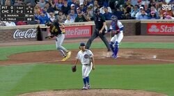 今永昇太に「ブチギレた？」 ボール球であっさり三振… 打ち取られた相手打者が「めっちゃ見てる」