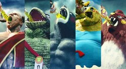 くまモンやふなっしーが筋肉ムキムキに!? 「デカビタC」とご当地キャラコラボのWeb動画に大反響