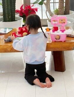 北斗晶「ばーちゃん仕事辞めたくなる」孫・寿々ちゃんの号泣に心境を吐露