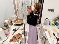  杉浦太陽、妻・辻希美が省スペースで作った食事に感心「1人しか通れない洗面所で」 