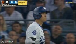 大谷翔平、ホームランを打つ兆候を見せていた…？ 空振り三振後に見せた“表情の変化”にファン注目 「こういう顔してなかった」「目つきが違う」