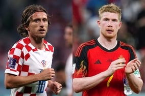 前回2位と3位が激突！　クロアチアは前節と同じスタメン、ベルギーは4人変更でトロサールら先発