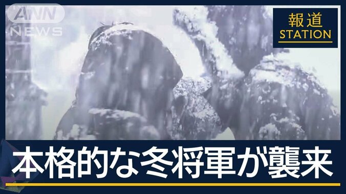 『冬将軍が襲来』シーズン初めの“重い雪”で倒木や停電のリスクも…週末は大雪警戒 1枚目