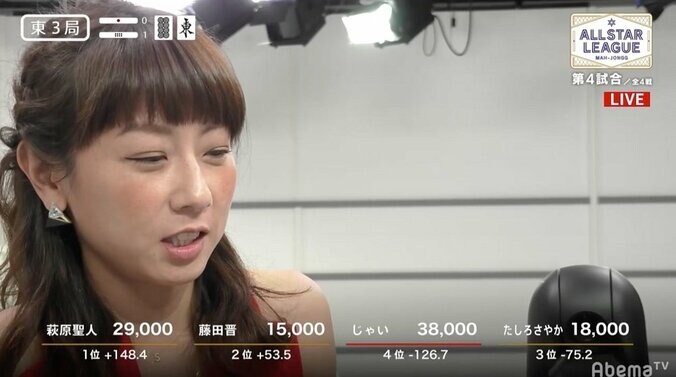 2人が役満同時テンパイ！　著名人の麻雀バトルに視聴者大興奮「W四暗刻」「これぞオールスター」 2枚目