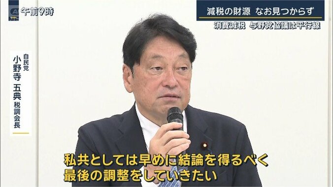 小野寺税調会長