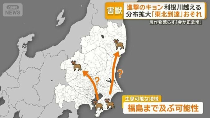 福島県にまで及ぶ可能性