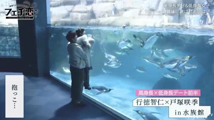 メリーゴーラウンドは抱っこで降りる 身長差カップルのキュンキュン行動