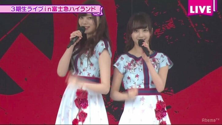 「私たちのパワーを届けられたら！」乃木坂3期生が富士急で野外ミニライブ開催