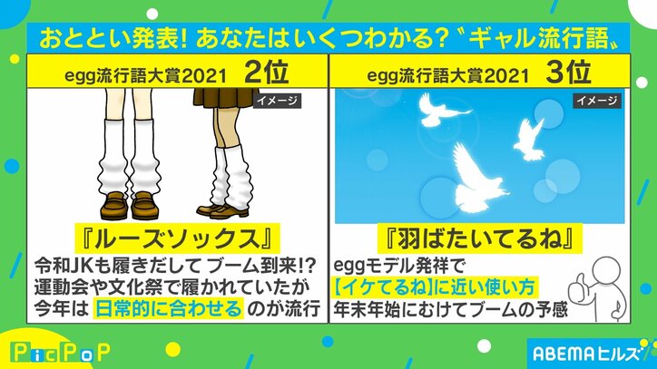 3位「羽ばたいてるね」現役ギャルが選んだ流行語大賞 egg編集長「生まれる場所がTikTokに」