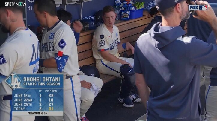 【映像】スミスが大谷に“クレーム”？ ベンチでのやりとり