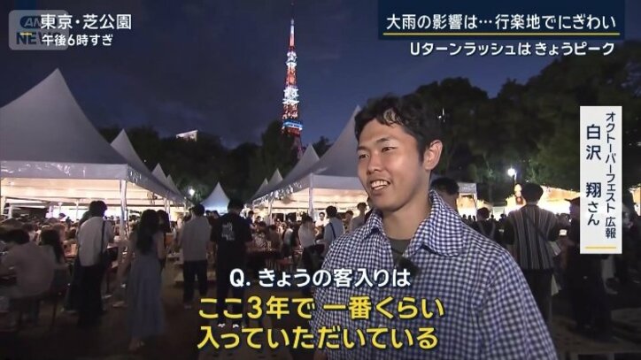 オクトーバーフェスト広報 白沢翔さん