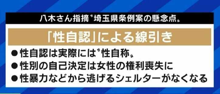 自民党の埼玉県議団が提案の「性の多様性に係る理解増進に関する条例案」に八木秀次氏「拙速ではないか」…「男女別学の公立高はどうするのか」との指摘も