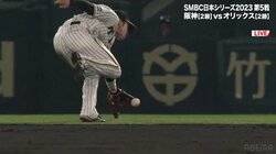 日本シリーズでも超絶守備は健在！中野拓夢がチームを救う美技披露
