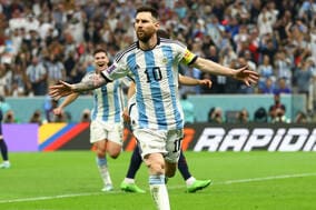 【W杯】メッシが先制弾！　代表歴代最多ゴール記録を達成、バティストゥータ抜き11得点